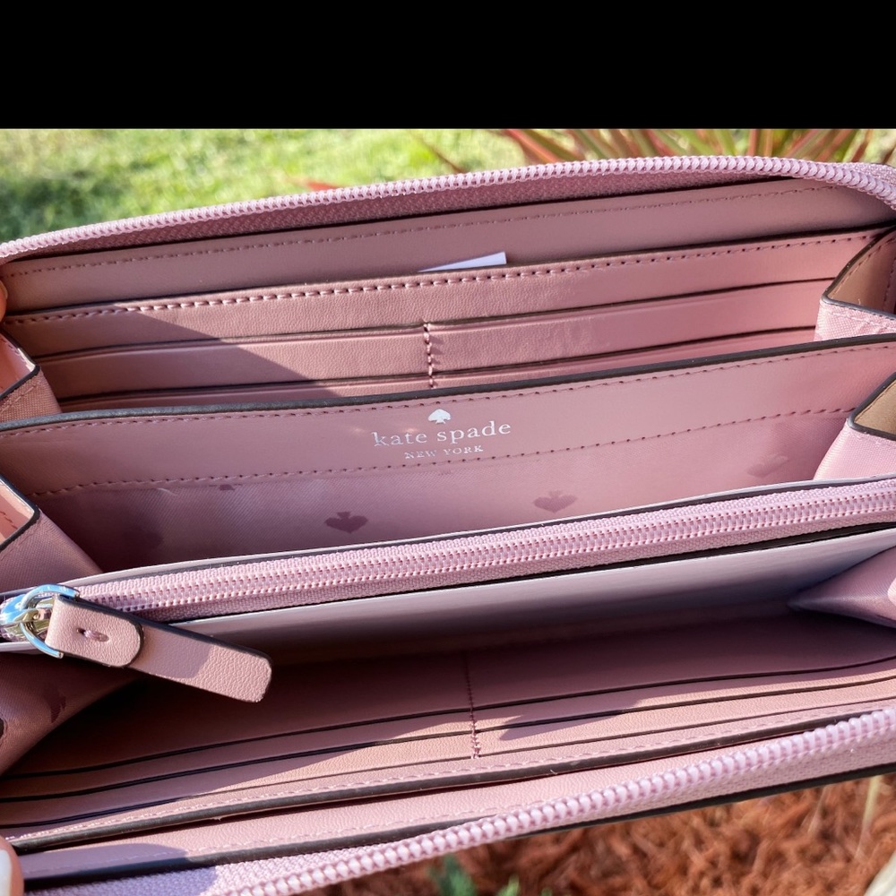 Bundle💕Kate Spade Large Penny Tote Glitter + Wallet - Picture 12 of 12
